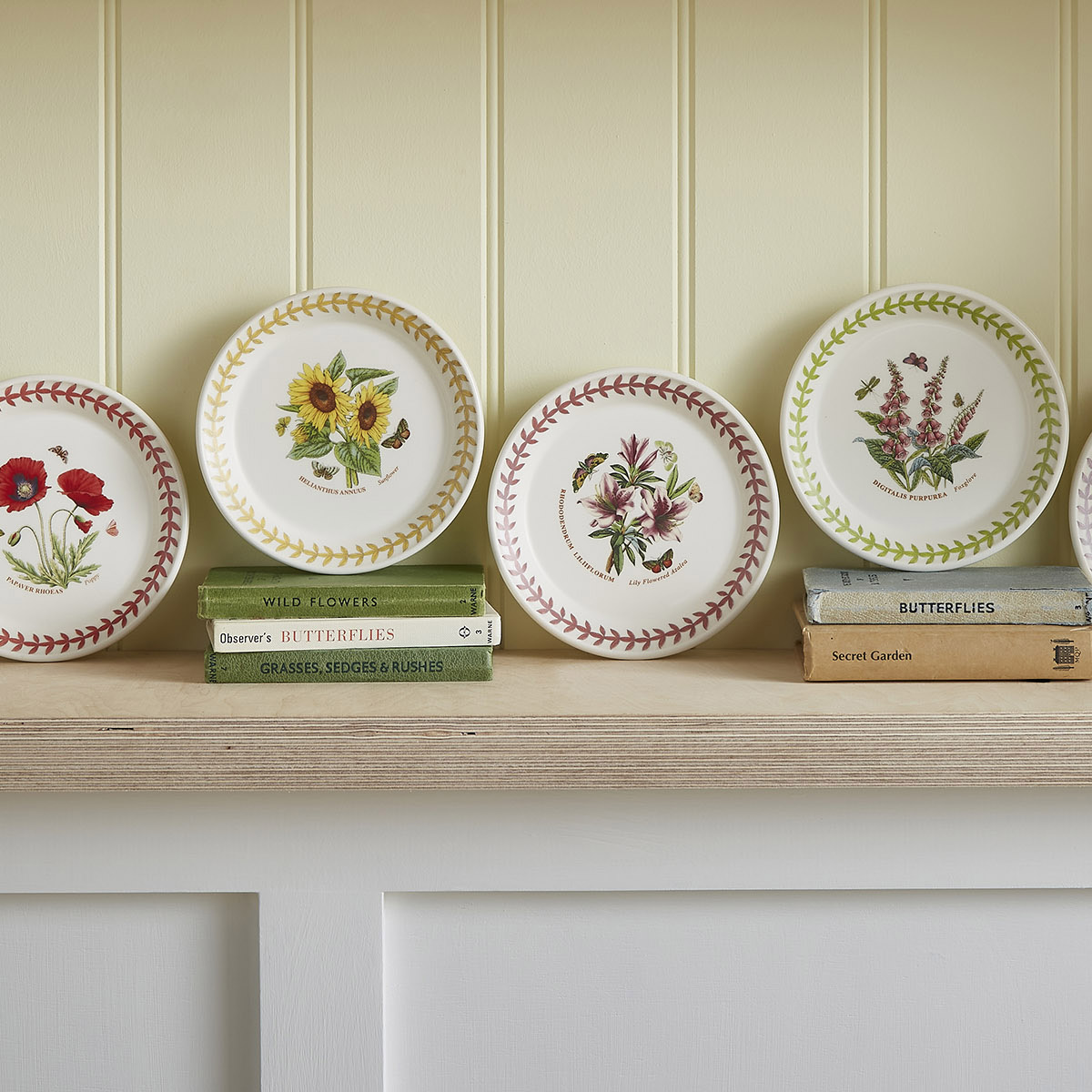 Botanic Garden Meadow Bread Plate Set of 6 image number null